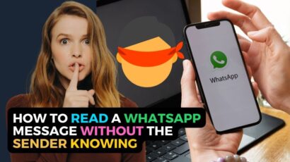 خواندن پیام‌های واتساپ بدون اطلاع فرستنده