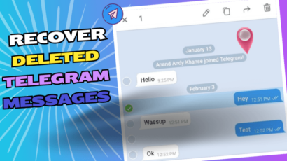 بازیابی پیام‌های حذف‌ شده در تلگرام راهنمای جامع